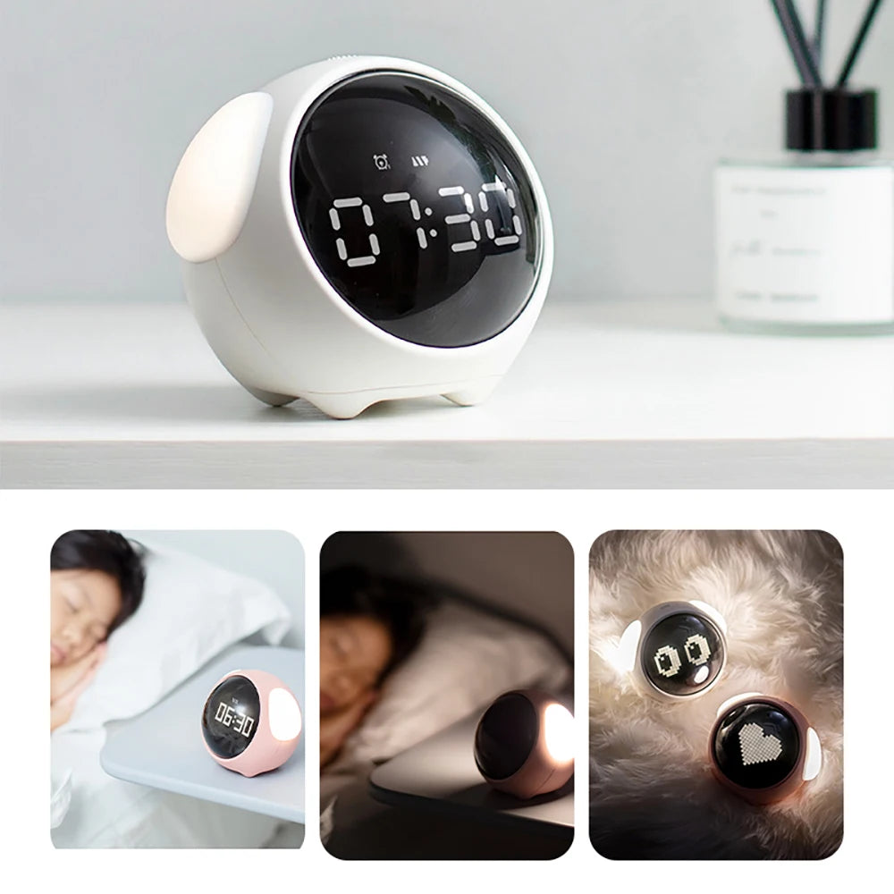 DreamBuddy Alarm Clock – Night Light & Sleep Companion
