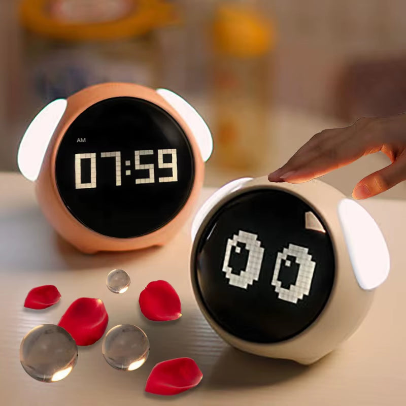 DreamBuddy Alarm Clock – Night Light & Sleep Companion