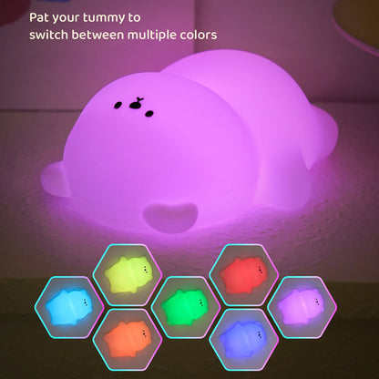 CloudBear Glow - Silicone Bear Night Light | Lumineste