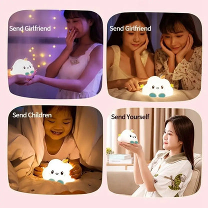 CloudBloom Glow - Cloud Night Light | Lumineste