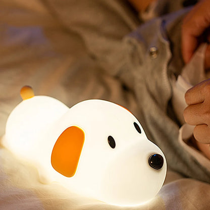 PawGlow Companion - Silicone Puppy Night Light | Lumineste