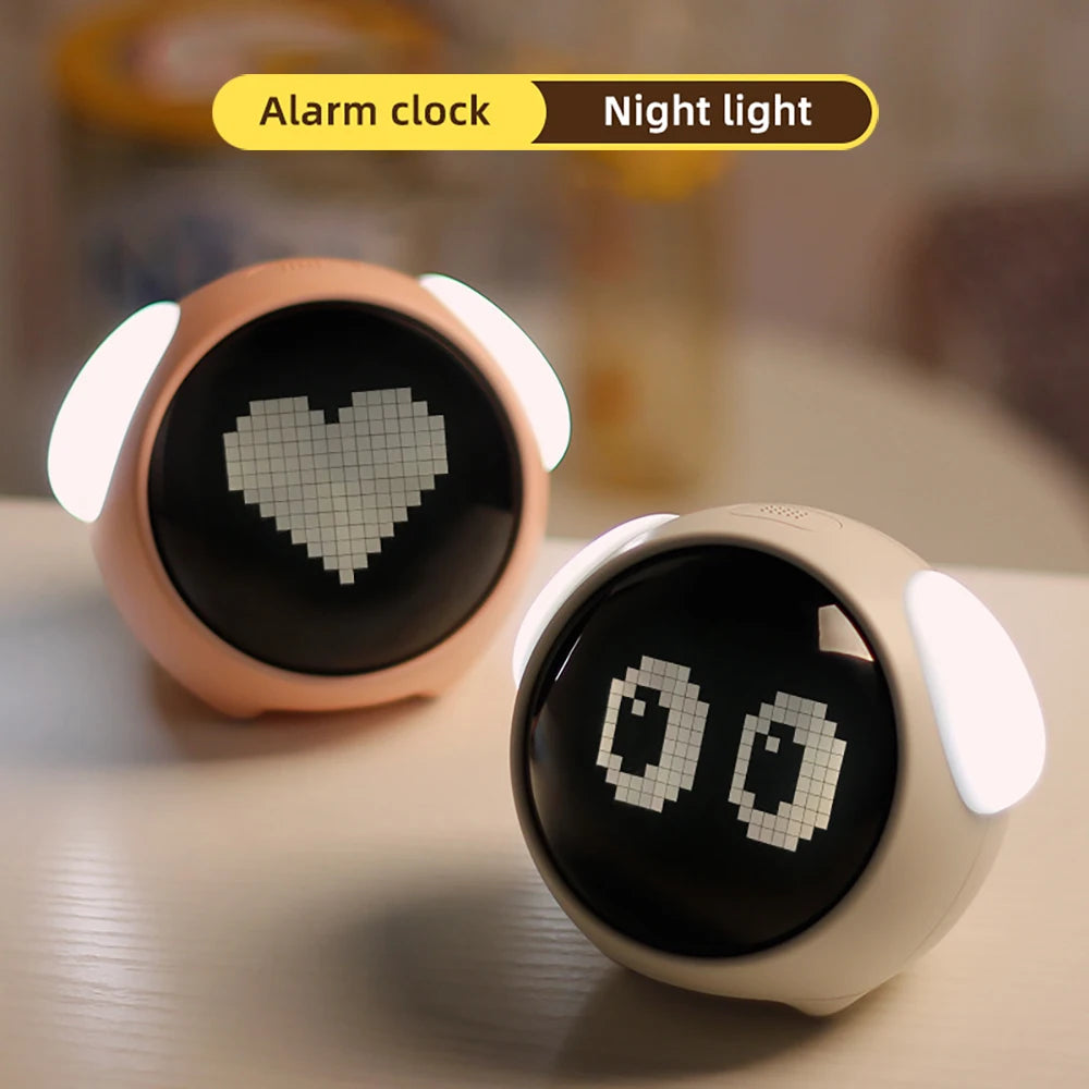 DreamBuddy Alarm Clock – Night Light & Sleep Companion